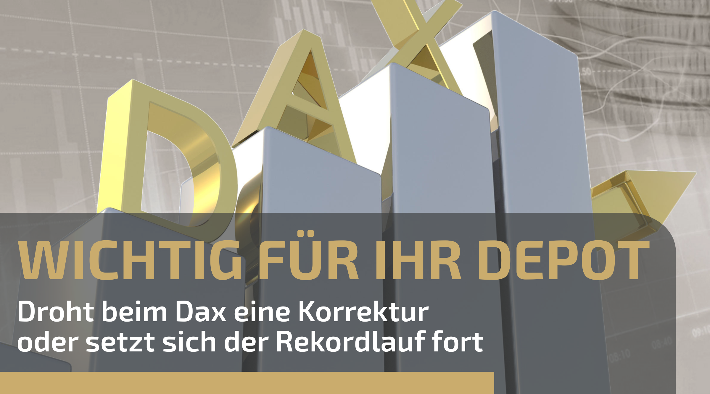 Grafik: Droht beim Dax eine Korrektur oder setzt sich der Rekordlauf fort?